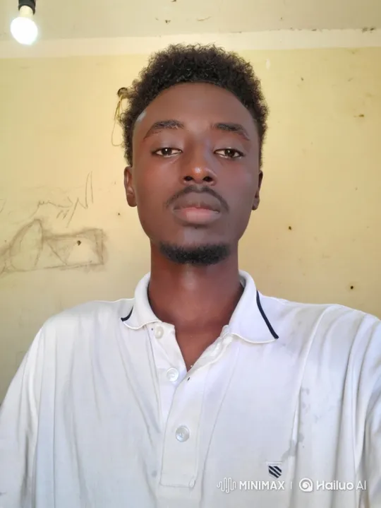 Young Black Man Maintains Calm, Friendly Gaze – AI Generated Video | Hailuo AI