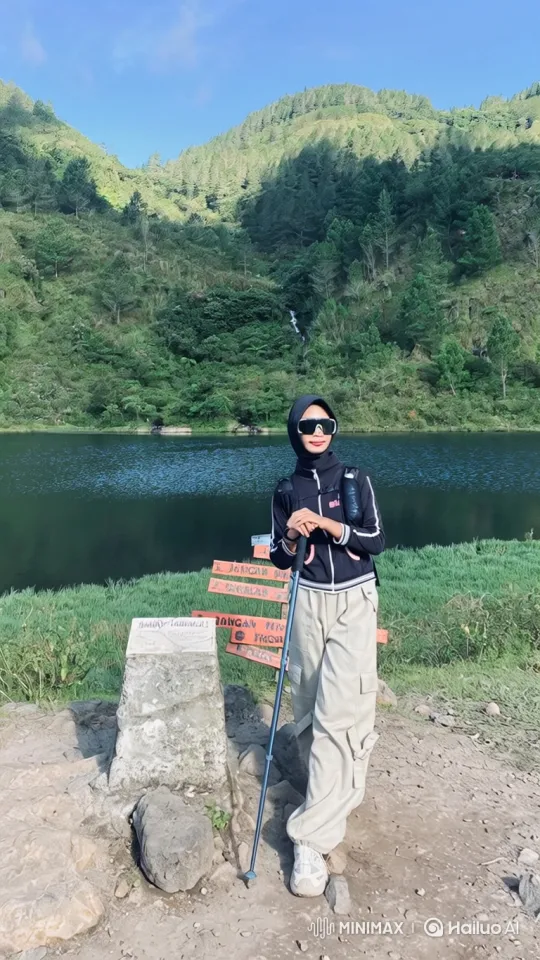 Panoramic Journey from Mountain Lake to Cosmic View – AI Generated Video | Hailuo AI