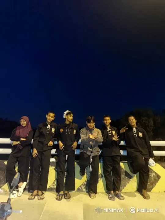 Young People on Bridge Witness Earthrise in Cinematic Panorama – AI Generated Video | Hailuo AI