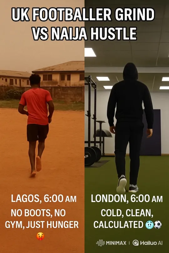 Contrasting Training: UK's Modern vs. Nigeria's Raw – AI Generated Video | Hailuo AI