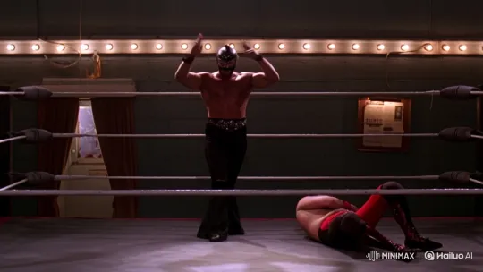 Marilyn Monroe Revealed from Luchador Disguise – AI Generated Video | Hailuo AI