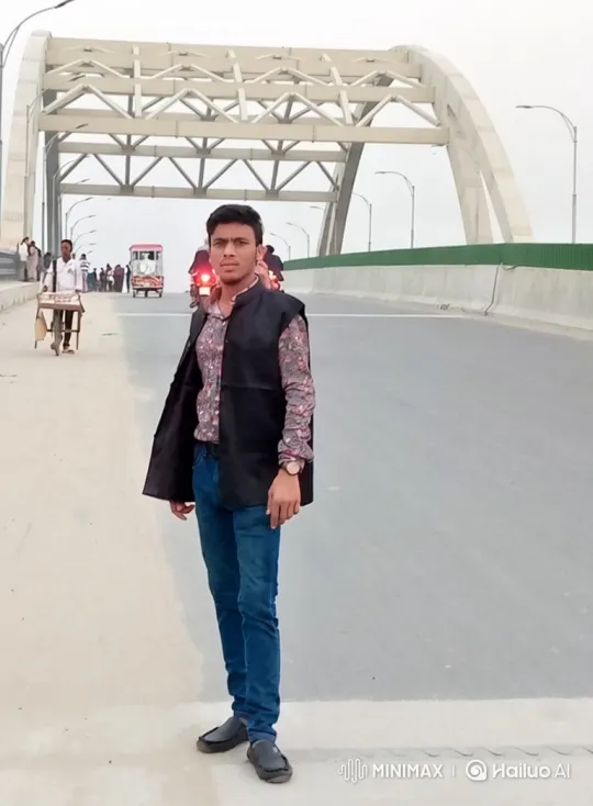Young Man Steps into Lamborghini on Bridge – AI Generated Video | Hailuo AI