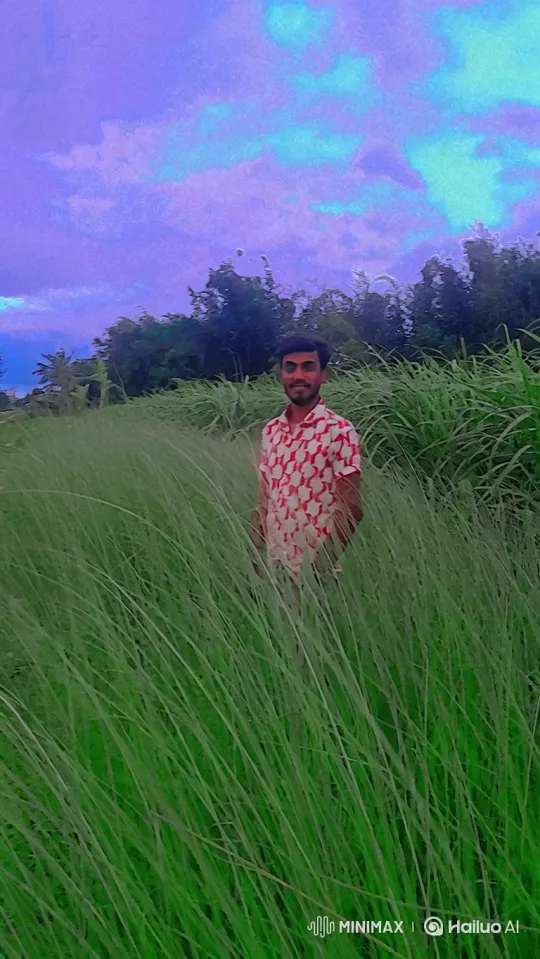 Young Man in Field Approaches Lamborghini – AI Generated Video | Hailuo AI