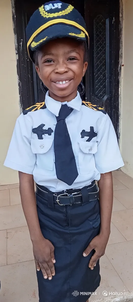 Young Girl Enjoys Flight in Toy Plane – AI Generated Video | Hailuo AI