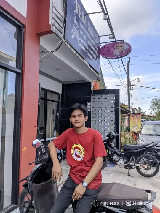 Man at Gas Station: Journey from Earth to Space – AI Generated Video | Hailuo AI