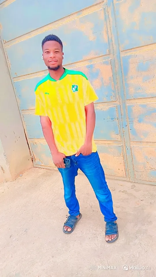 Young Man in Gentle Pose Amidst Dynamic Camera Movement – AI Generated Video | Hailuo AI