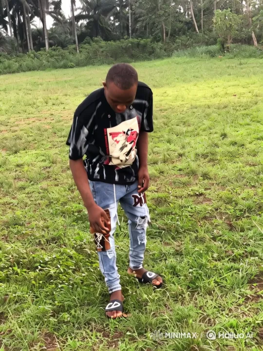 Young Man Enters Luxury Lamborghini in Grass Field – AI Generated Video | Hailuo AI