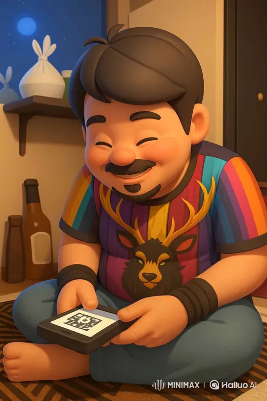 3D Animated Man Shares a Heartfelt Moment on Camera – AI Generated Video | Hailuo AI