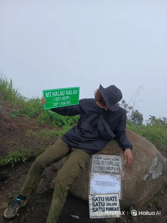 Hiker at Summit Reveals Earth from Space – AI Generated Video | Hailuo AI