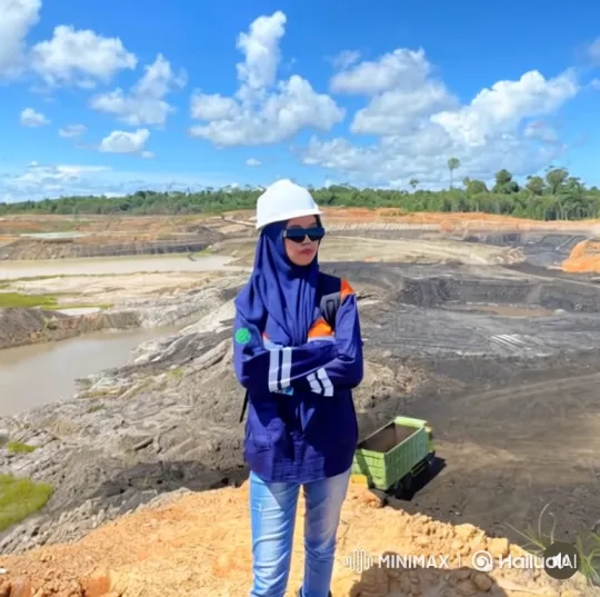 Industrial Mine to Earth from Space Panorama – AI Generated Video | Hailuo AI