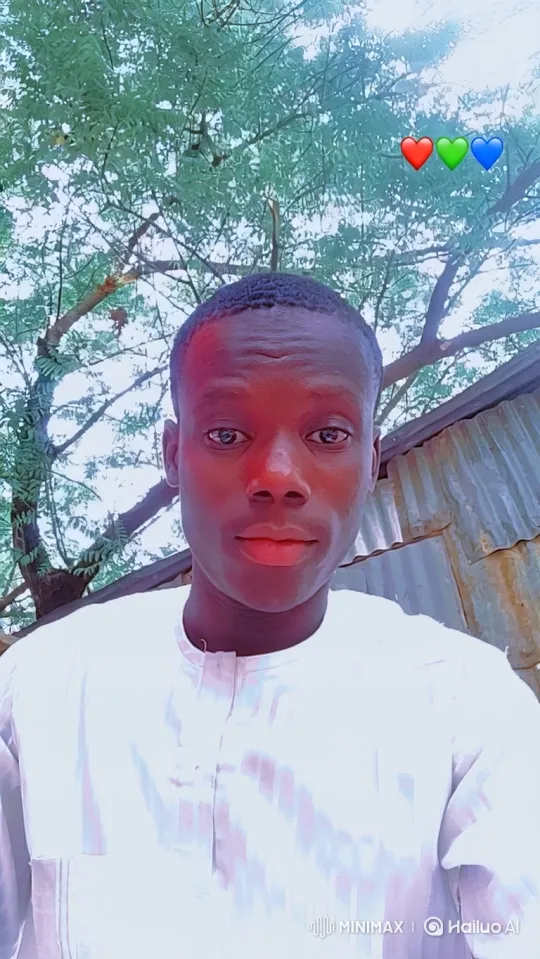 Young Black Man in White Shirt with Steady Gaze – AI Generated Video | Hailuo AI
