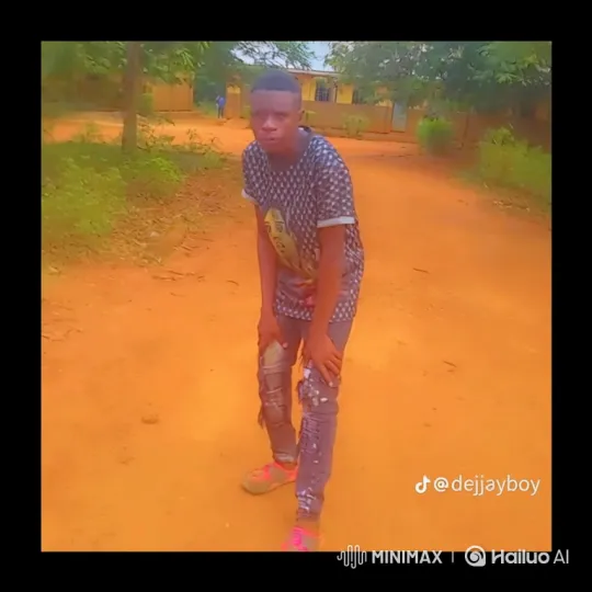 Young Man Stands Tall on Dirt Road – AI Generated Video | Hailuo AI