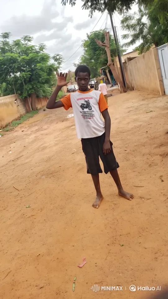 Young Man Drives Away in Lamborghini on Dirt Road – AI Generated Video | Hailuo AI
