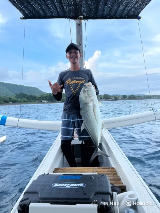 Fisherman's Journey from Boat to Earth's Orbit – AI Generated Video | Hailuo AI
