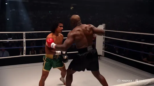 Mike Tyson Knocks Out Marvel's Loki in Boxing Ring – AI Generated Video | Hailuo AI