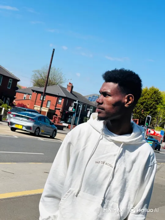 Young Black Man Gets Into Luxury Car on Sunny Day – AI Generated Video | Hailuo AI