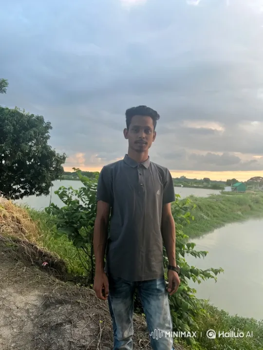 Contemplative Man Amidst Gentle Nature – AI Generated Video | Hailuo AI