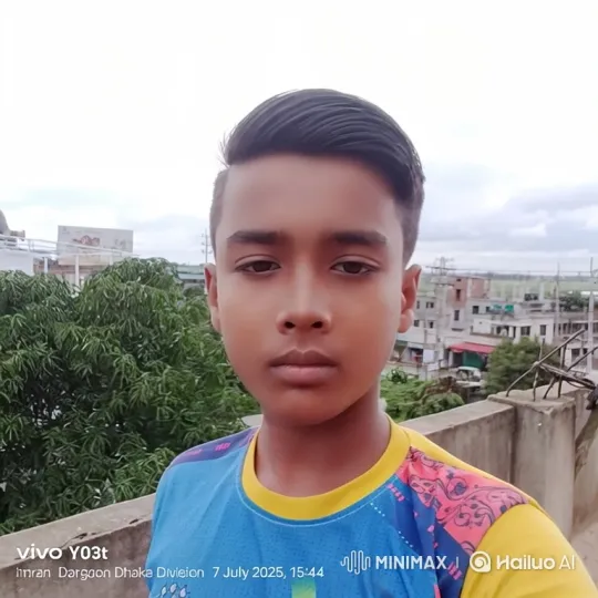 Boy on Rooftop: A Moment of Peaceful Connection – AI Generated Video | Hailuo AI