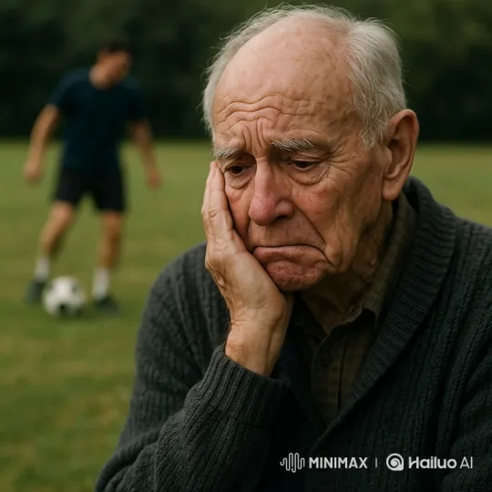 Elderly Man Reflects on Youthful Memories – AI Generated Video | Hailuo AI