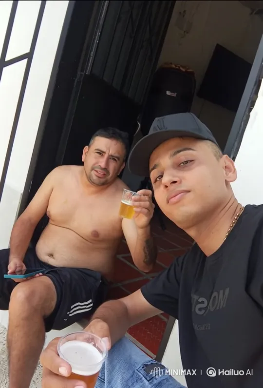 Two Men Share Intimate Moment in Bright Daylight – AI Generated Video | Hailuo AI