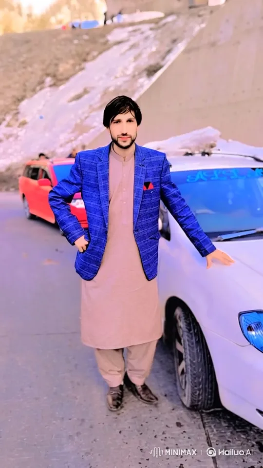 Young Man Enters Luxury SUV on Paved Road – AI Generated Video | Hailuo AI