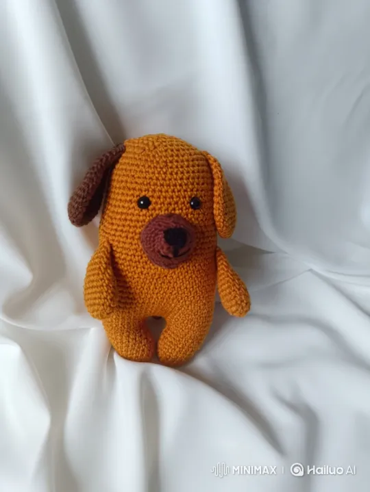 Crocheted Dog Toy Appears to Come Alive – AI Generated Video | Hailuo AI