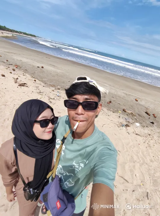 From Beach Selfie to Earth from Space – AI Generated Video | Hailuo AI