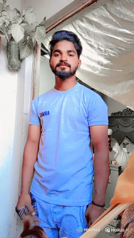 Young Man in Calm Stance with Camera Motion – AI Generated Video | Hailuo AI