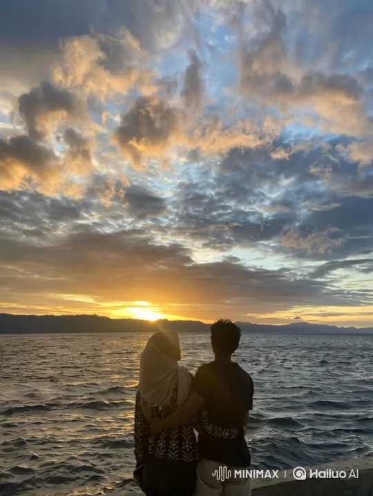 Romantic Sunset to Earth From Space Panorama – AI Generated Video | Hailuo AI