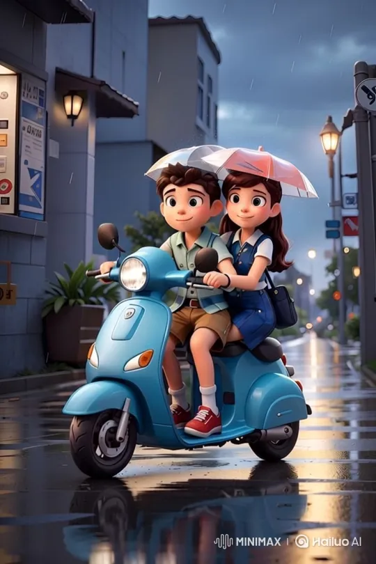 Animated Short: "Raju's Journey from Humble Beginnings to Proud Policeman" – AI Generated Video | Hailuo AI