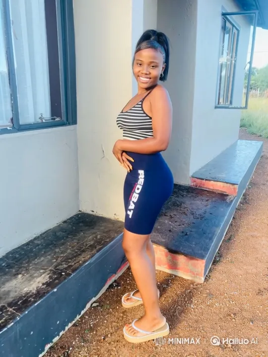 Young Woman Smiles Brightly in Outdoor Setting – AI Generated Video | Hailuo AI