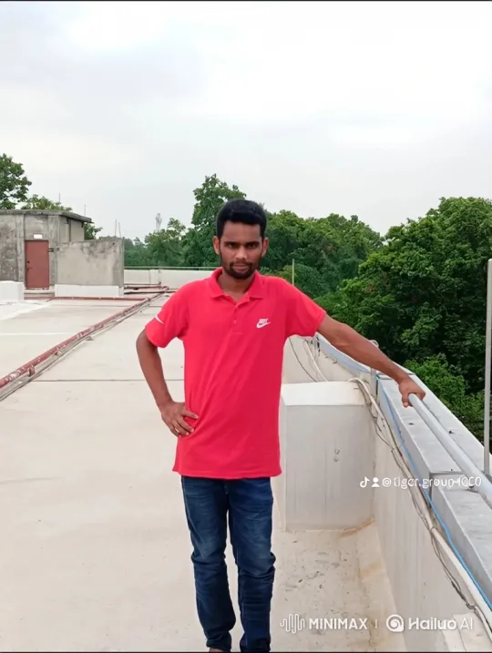 Man Watches Helicopter Hover Over Rooftop – AI Generated Video | Hailuo AI