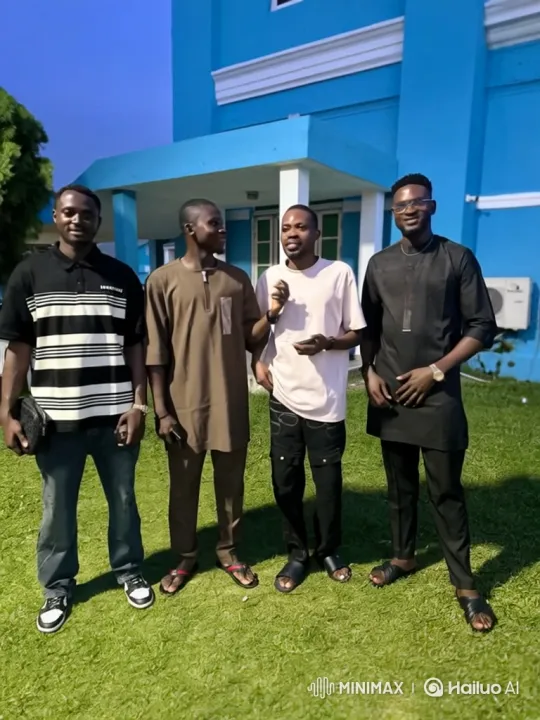 Four Men Ascend Magically into Twilight Sky – AI Generated Video | Hailuo AI
