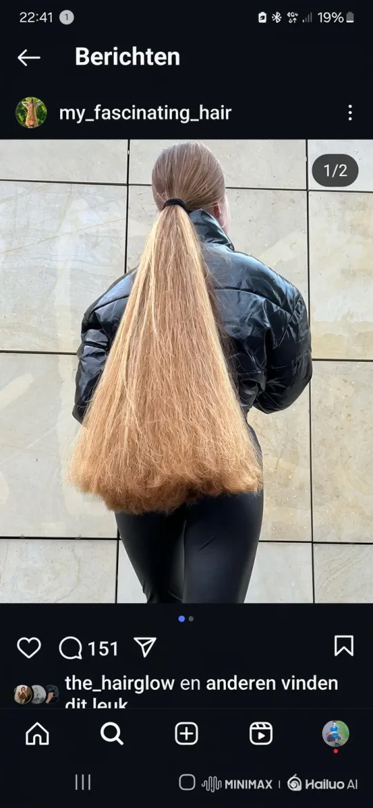 Woman's Long Ponytail Flies in 140mph Wind Near Tornado – AI Generated Video | Hailuo AI