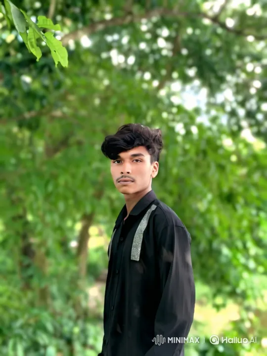Young Man in Black with Lamborghini Veneno – AI Generated Video | Hailuo AI