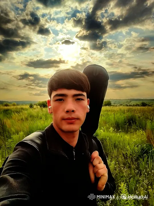 Fashionable Man in Expansive Landscape to Earth from Space – AI Generated Video | Hailuo AI