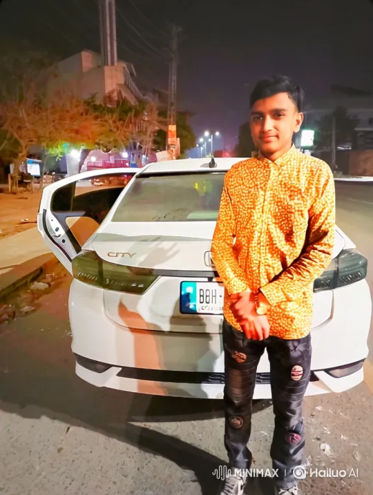 Stylish Man Gets into Porsche, Drives Away in City Night – AI Generated Video | Hailuo AI
