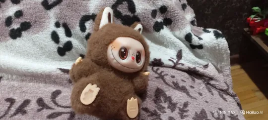 Labubu Doll Wakes Up and Listens Curiously – AI Generated Video | Hailuo AI