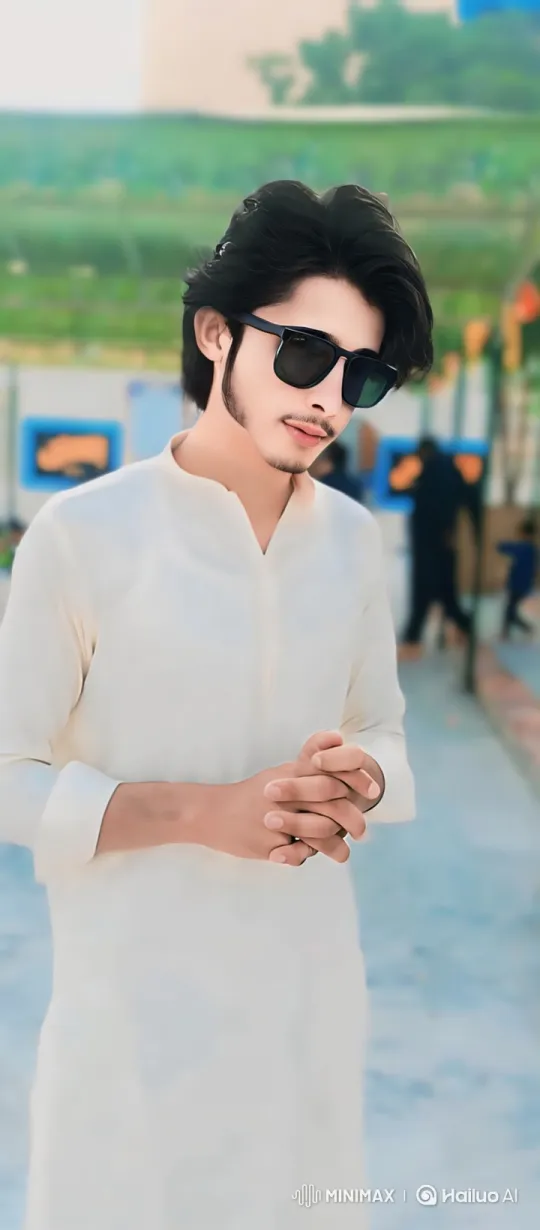 Young Man in Tunic Walks Along Pathway – AI Generated Video | Hailuo AI