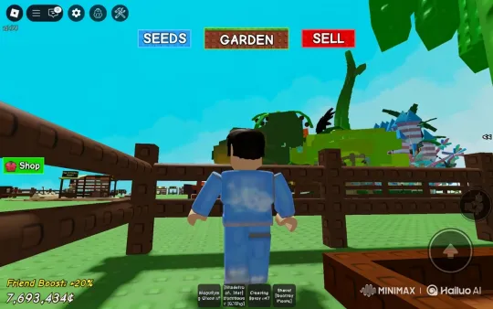 Giant Sunflower Growth and Wealth Gain in Game – AI Generated Video | Hailuo AI