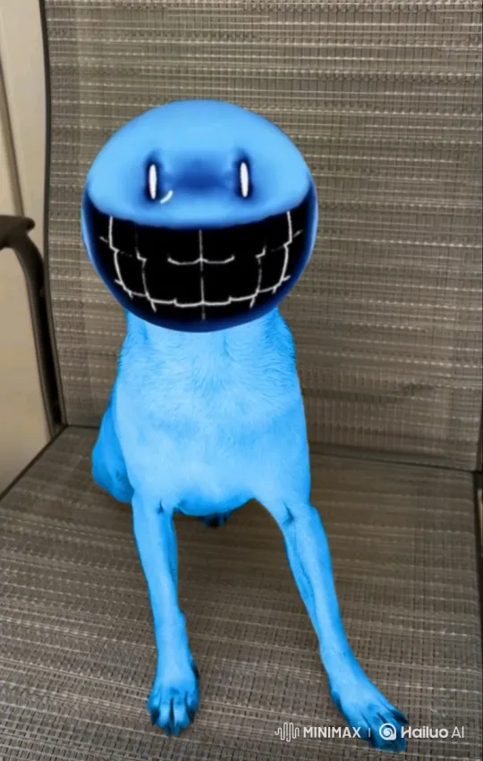Blue Creature Transforms into a Cartoonish Car – AI Generated Video | Hailuo AI