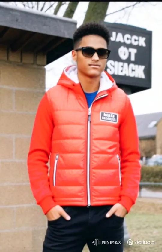 Young Man in Red Hoodie Engages in Diplomatic Meeting – AI Generated Video | Hailuo AI