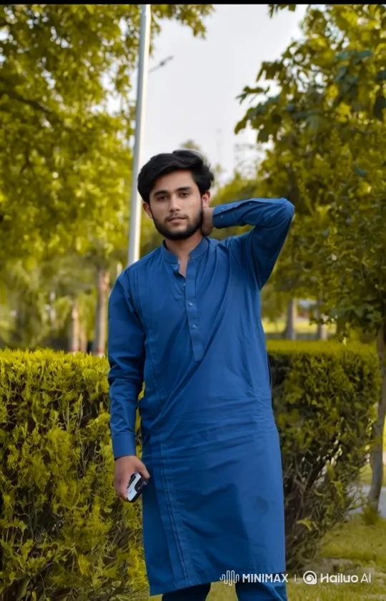 Young Man Unresponsive to Woman's Embrace in Garden – AI Generated Video | Hailuo AI