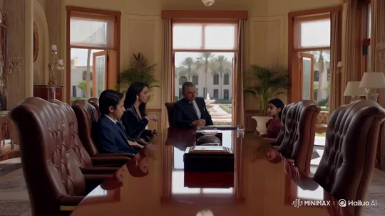 Zayed Confronts Wealthy Father Over Family Happiness – AI Generated Video | Hailuo AI
