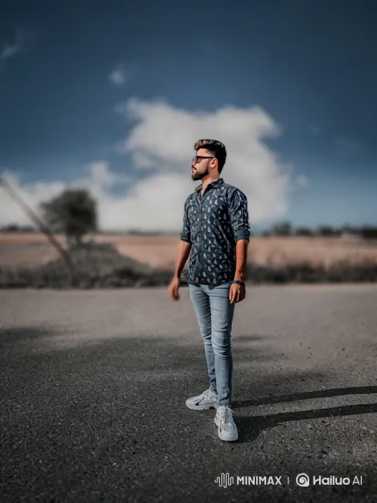 Young Man Rides White Horse into Sunset Landscape – AI Generated Video | Hailuo AI