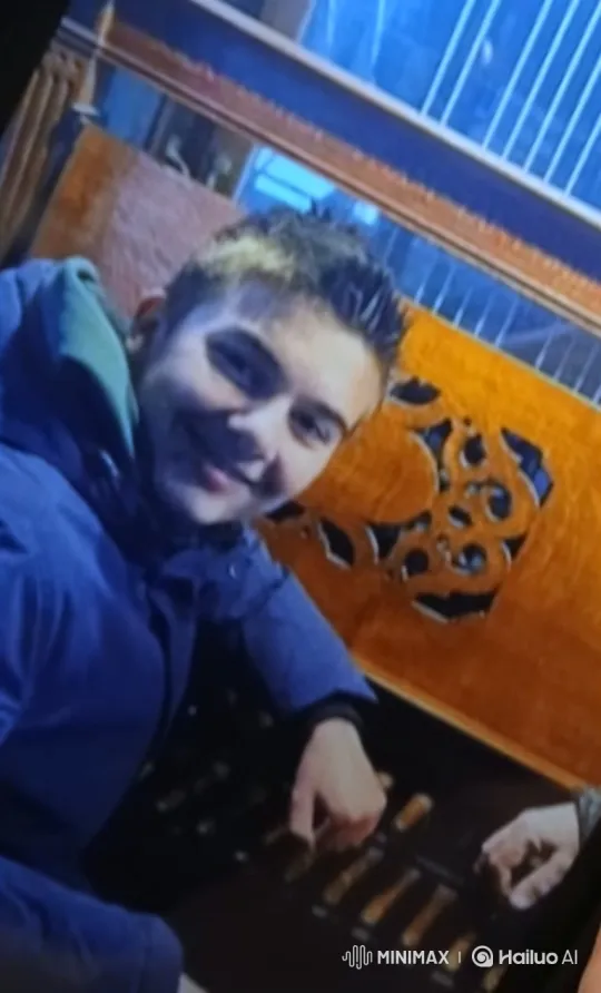 Young Man Disturbingly Grins and Sticks Out Tongue – AI Generated Video | Hailuo AI