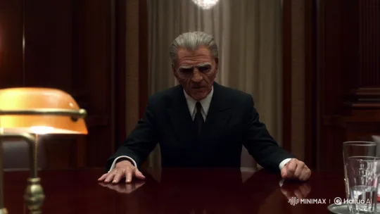 Anne Hathaway Unmasks as Mafia Boss in Sexy Reveal – AI Generated Video | Hailuo AI