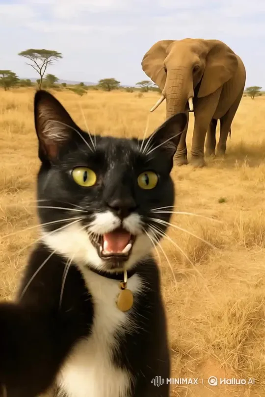 Remove Music, Replace Cat – AI Generated Video | Hailuo AI
