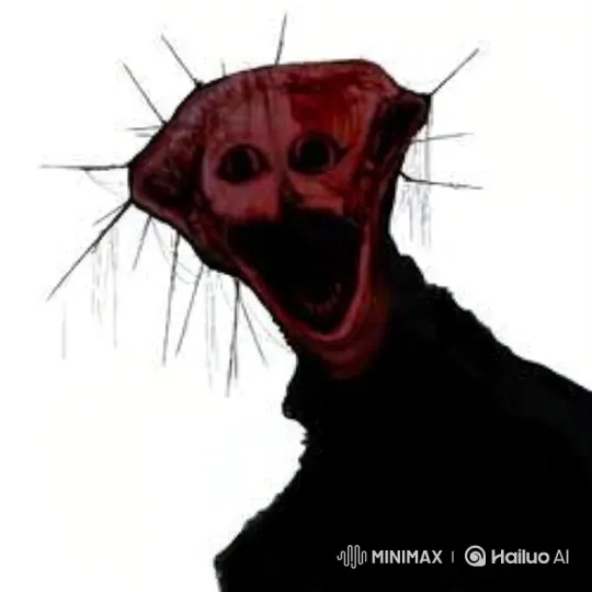 Horror Creature Chase in White Background Video – AI Generated Video | Hailuo AI