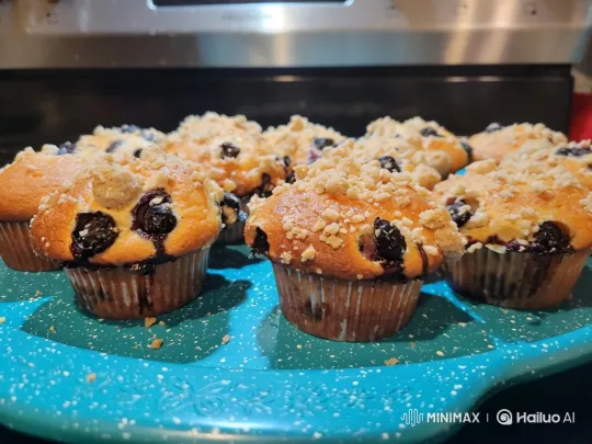 Blueberry Muffins Tap Dance on a Plate – AI Generated Video | Hailuo AI